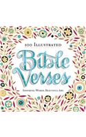 100 Illustrated Bible Verses: Inspiring Words. Beautiful Art.