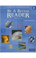 Be a Better Reader Level D Ate