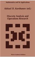 Discrete Analysis and Operations Research