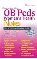 OB/Peds Women's Health Notes