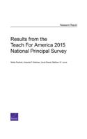 Results from the Teach For America 2015 National Principal Survey