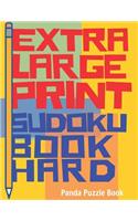 Extra Large Print Sudoku Book Hard