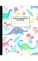 Primary Composition Notebook: Handwriting Practice Book for Kids Grades K-2 - Delightful Preschool, Kinder, 1st and 2nd Grade Writing Journal School Exercise Workbook with Pictur