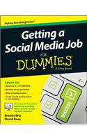 Getting a Social Media Job for Dummies