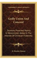 Godly Union and Concord