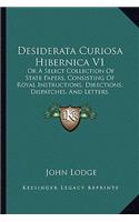 Desiderata Curiosa Hibernica V1