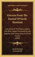 Extracts From The Journal Of Sarah Howland