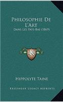 Philosophie De L'Art