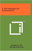 Dictionary of Linguistics