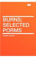 Burns; Selected Porms: (English)