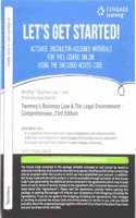 Mindtap Business Law, 1 Term (6 Months) Printed Access Card for Anderson's Business Law and the Legal Environment, Comprehensive Volume, 23rd