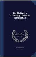 The Mediator's Taxonomy of People in Mediation