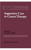 Supportive Care in Cancer Therapy