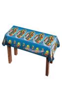 Maker Fun Factory Theme Table Cover (54in. X 108in.): (English)