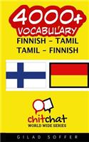 4000+ Finnish - Tamil Tamil - Finnish Vocabulary