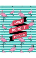 Large Budget Planner: Flamingo Budget Planner: Extra Large Size for Seniors (8.5x11 Inches) 24 Months Tracker: Flamingo Budget Planner: Extra Large Size for Seniors (8.5x11 Inches) 24 Months Tracker