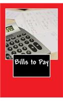 Bills to Pay (Journal / Notebook)