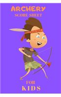 Archery Score Sheets