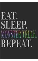 Monster Truck Notizbuch