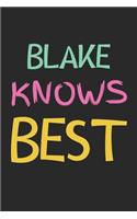 Blake Knows Best
