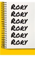 Name Rory A beautiful personalized