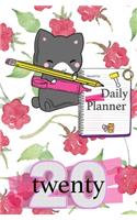 Kawaii Cat 2020 Daily Planner: : Calendar Schedule Organizer, 2020 Daily Planner, Daily Planner Journal, Blank Keepsake Record Planner Journal to Fill In, Daily Planner and Journa