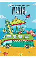 Surfing Theme Weekly Planner and 2020 Diary