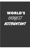 World's Okayest Accountant Notebook