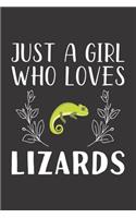 Just A Girl Who Loves Lizards