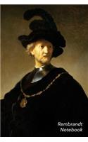Rembrandt Notebook: Old Man with a Gold Chain Journal - 100-Page Beautiful Lined Art Notebook - 6 X 9 Artsy Journal Notebook (Art Masterpieces)