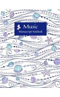 Music Manuscript Notebook