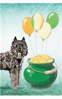 Bouvier Des Flandres: Notebook - Happy St Patrick's Day from Awesome Dogs(12 College Ruled Blank Holiday Notebooks for Pup Owners)