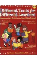 Different Tools for Different Learners: Language Arts Activities to Start Using Today