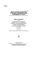 Freight rail reform