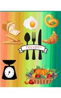 Recipes ( recipes journal): The recipes book is a cookbook to note recipes