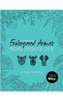 Endangered Animals - Bring Them to Life: Adult Colouring Book: Adult Colouring Book