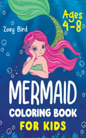 Mermaid Coloring Book for Kids