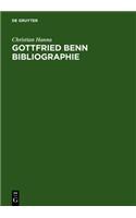 Gottfried Benn Bibliographie: Sekundarliteratur 1957-2003