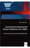 Government Sponsored Online Platforms for SMEs