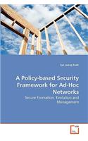 Policy-based Security Framework for Ad-Hoc Networks