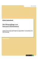 Die Börsengänge von Internet-Unternehmen