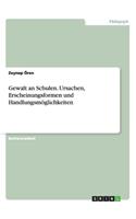 Gewalt an Schulen. Ursachen, Erscheinungsformen und Handlungsmöglichkeiten