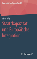 Staatskapazität Und Europäische Integration
