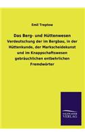 Berg- Und Huttenwesen