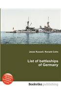 List of Battleships of Germany