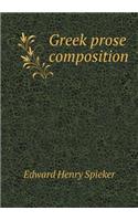 Greek Prose Composition
