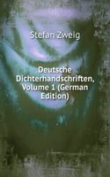 Deutsche Dichterhandschriften, Volume 1 (German Edition)