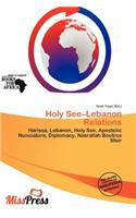 Holy See-Lebanon Relations: (English)