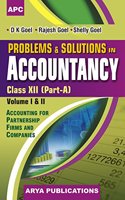 Problems & Solutions in Accountancy Class - XII (Part A)