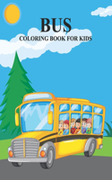 Bus Coloring Book For Kids